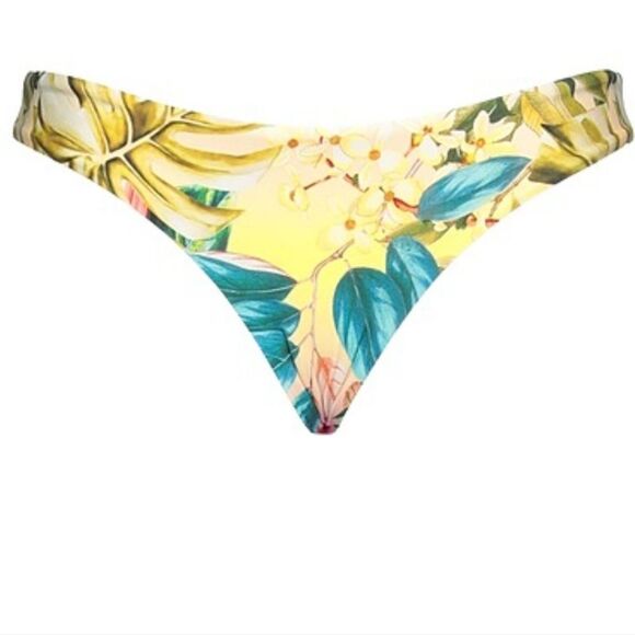 PQ Swim Floral Bikini Bottom NWT Size Small - Picture 1 of 6